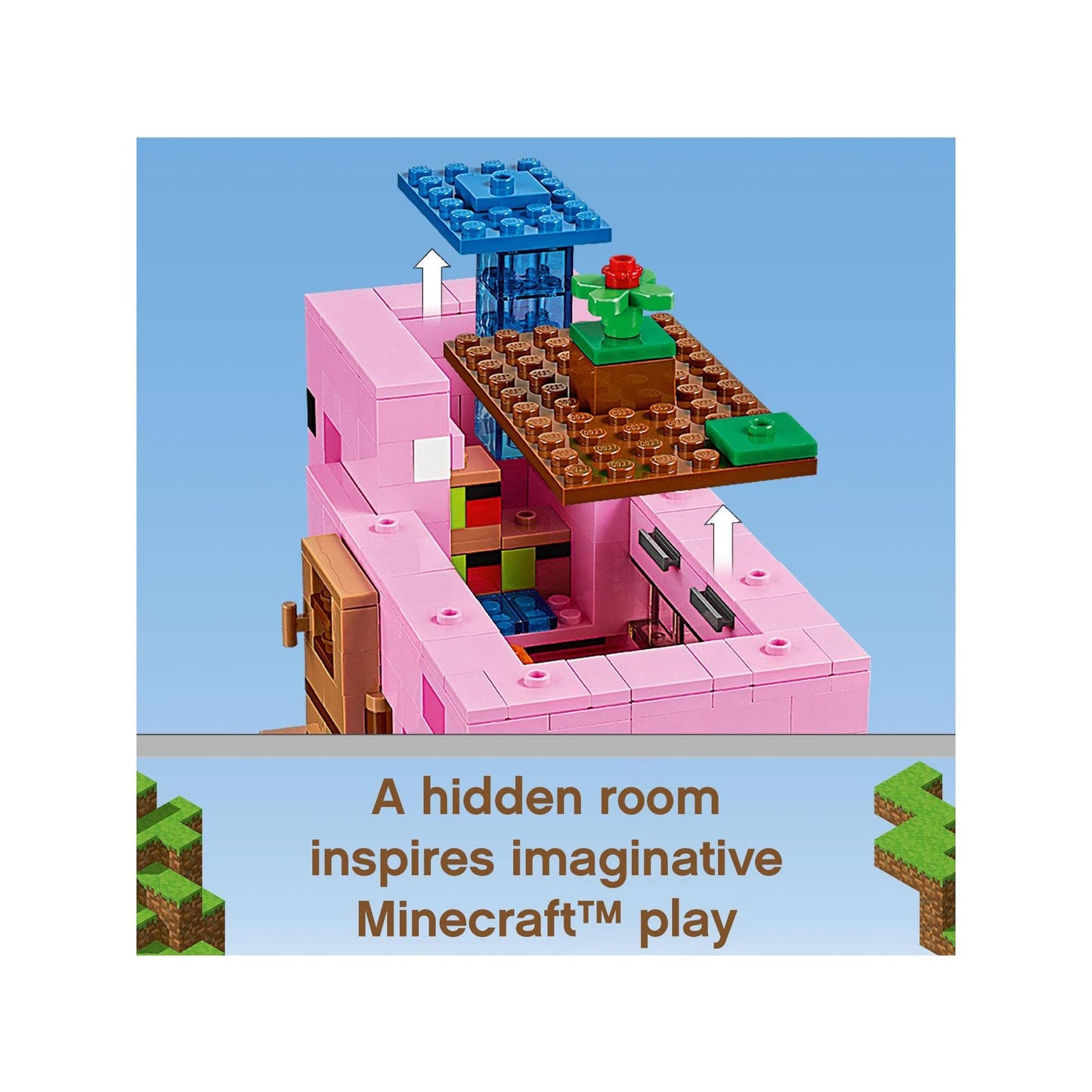 LEGO Minecraft The Pig House 21170 Brick Island