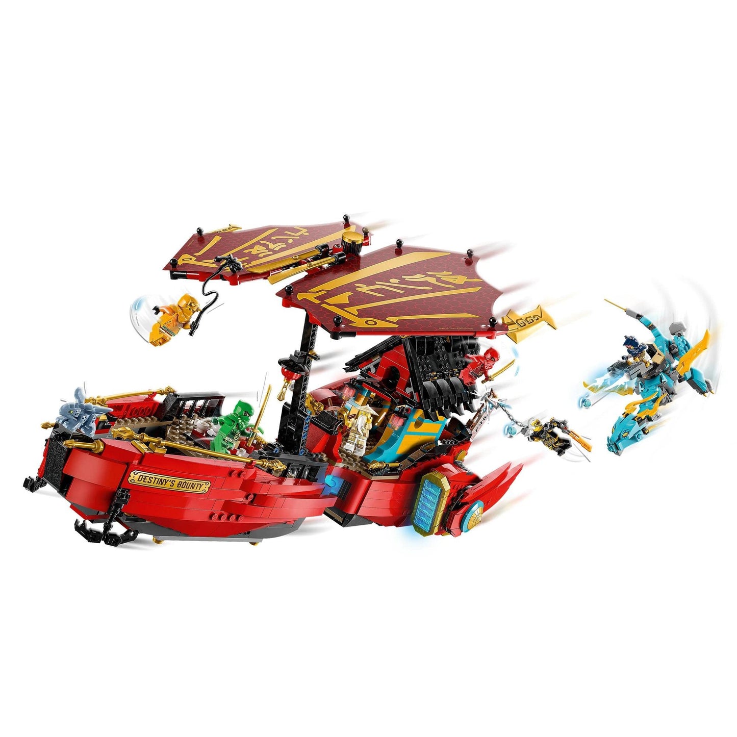LEGO NINJAGO Destiny’s Bounty - Race Against time 71797 Building Toy Amazon