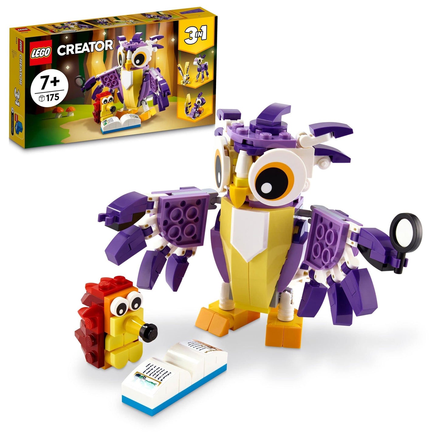 LEGO Creator 3 in1 Fantasy Forest Creatures 31125 Building