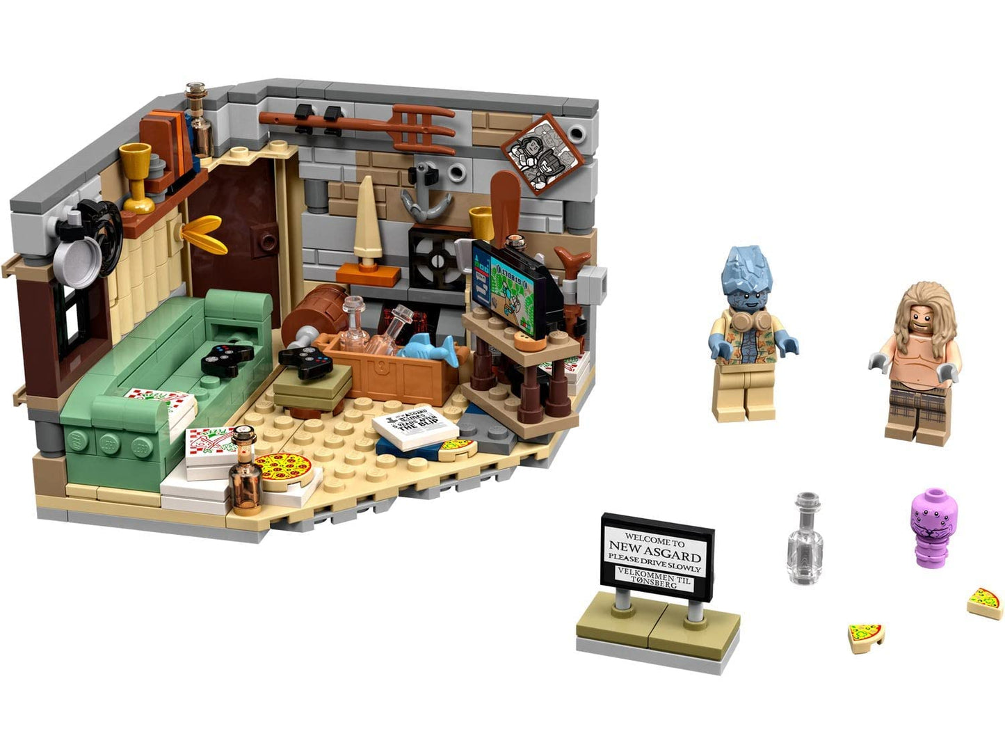 Lego Marvel Infinity Saga Bro Thor's New Asgard 76200