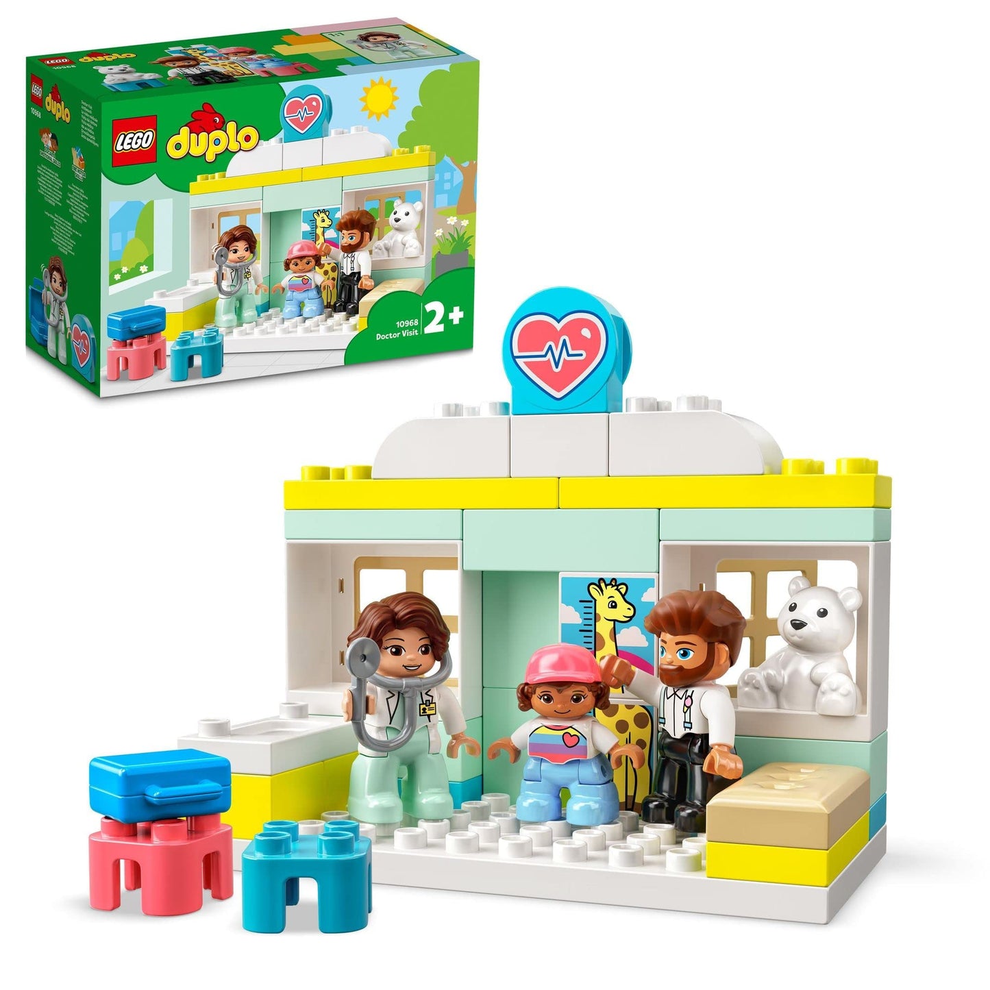 LEGO DUPLO Doctor Visit Large Bricks Building Set Amazon