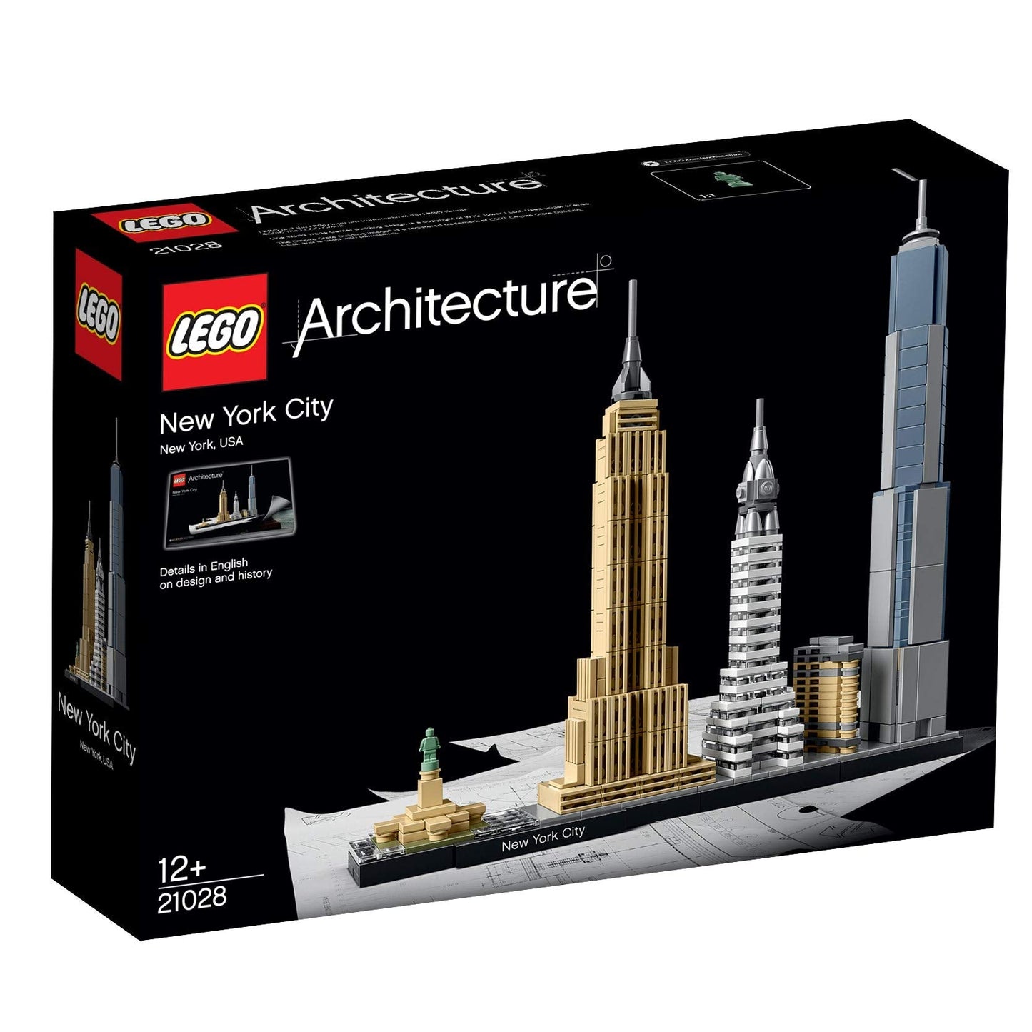 LEGO Architecture New York City 21028 Brick Island