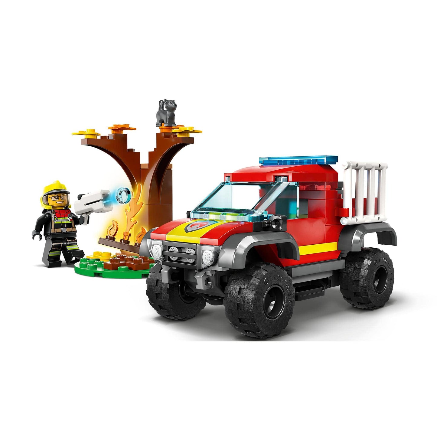 LEGO® City 4x4 Fire Engine Rescue 60393 Building Toy Amazon