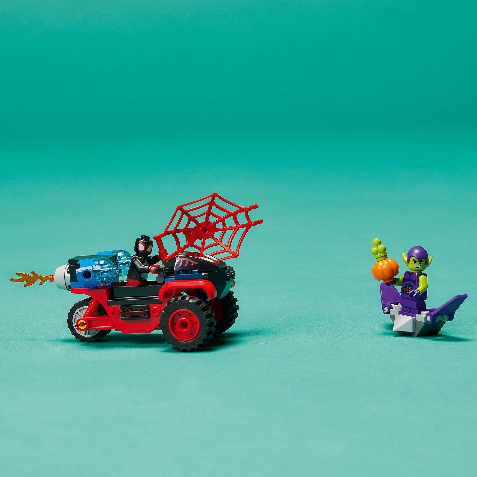 LEGO® Spidey Miles Morales: Spider-Man’s Techno Trike 10781 Building Kit Amazon