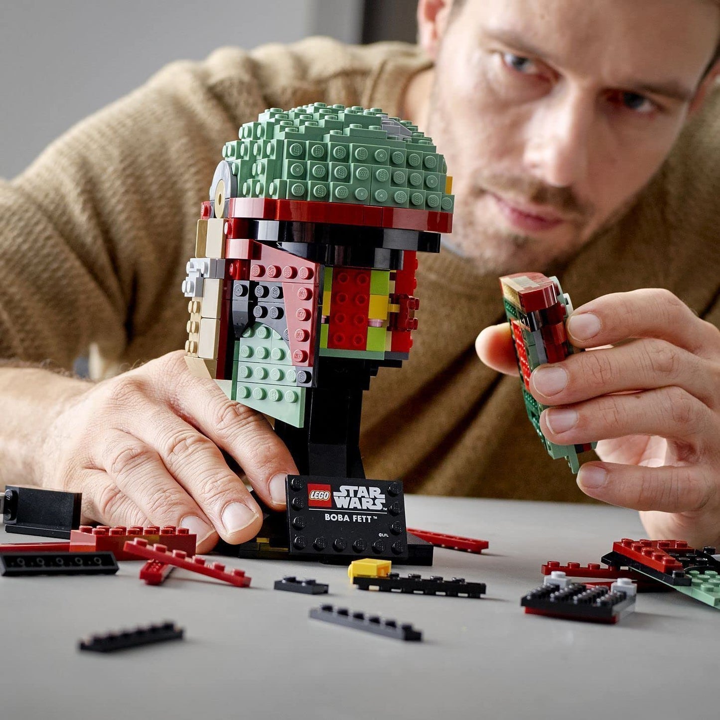 LEGO Star Wars Boba Fett Helmet 75277 Brick Island