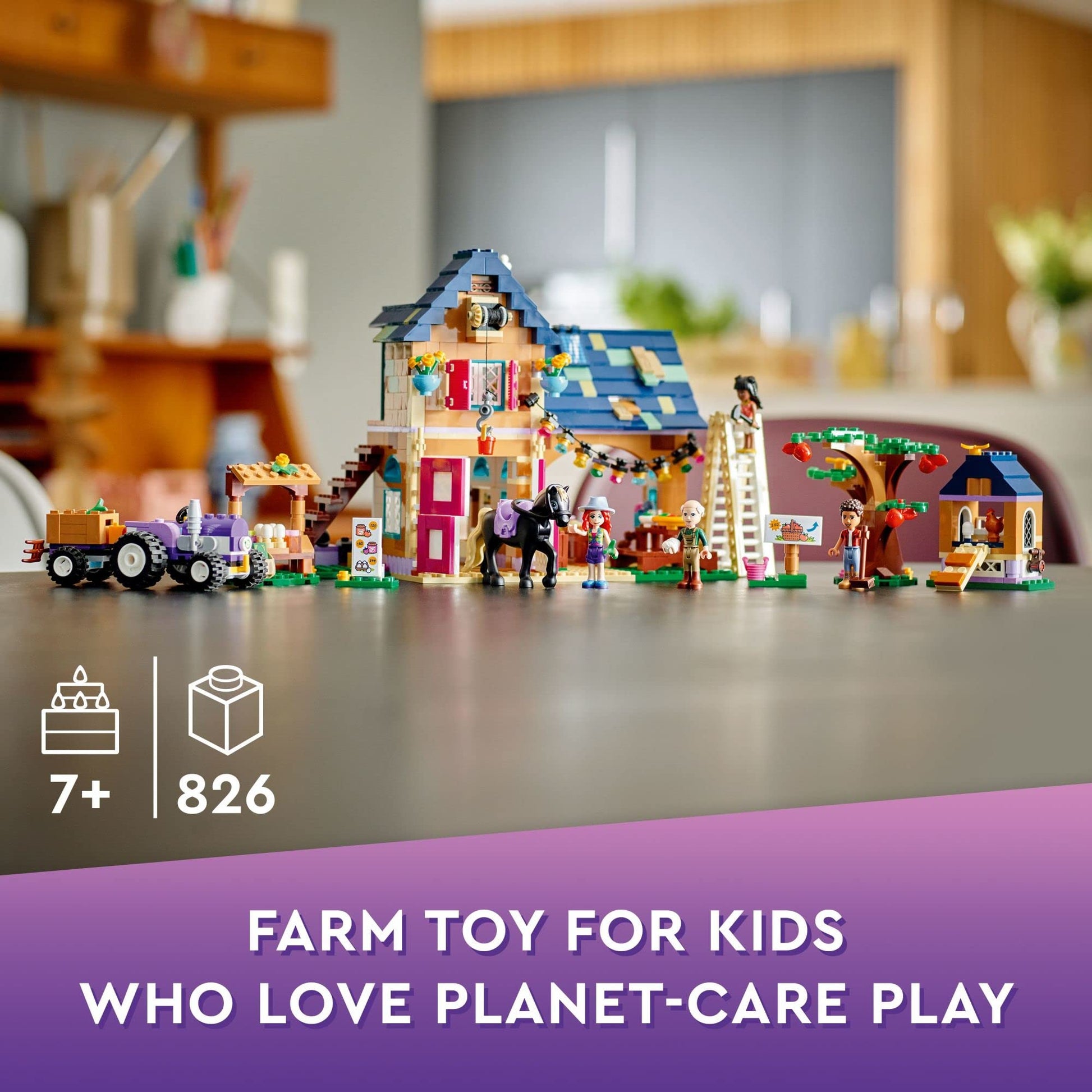 LEGO Friends Organic Farm 41721 Farmyard Amazon