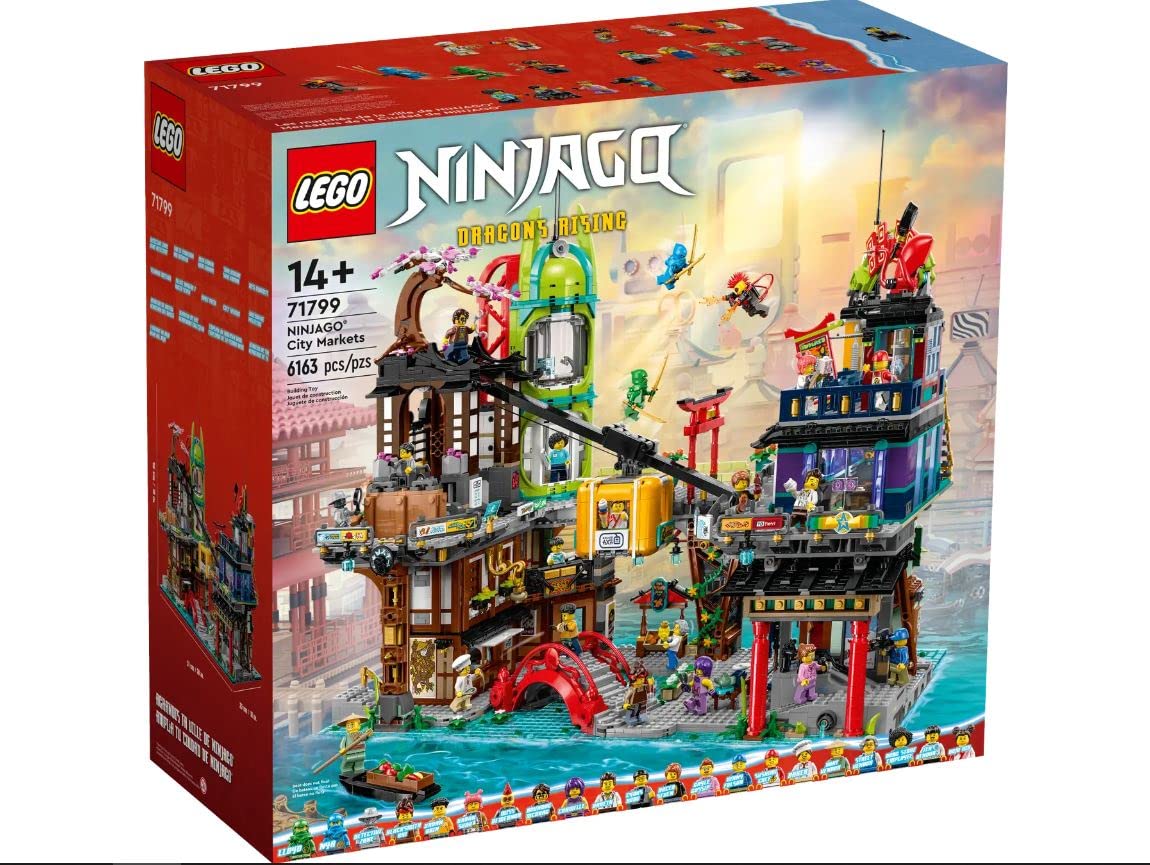 LEGO 71799 NINJAGO City Markets - New. Amazon
