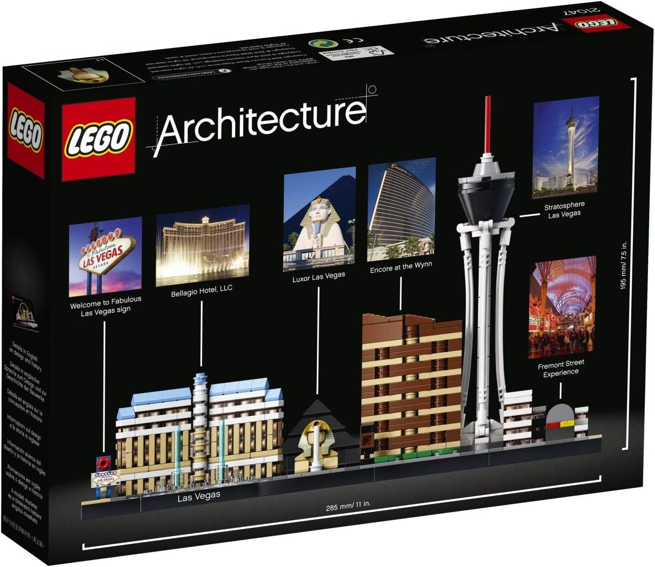 LEGO Architecture Las Vegas 21047 Brick Island