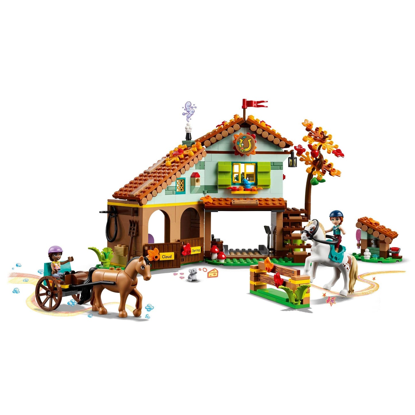 LEGO® Friends Autumn’s Horse Stable 41745 Building Toy Amazon