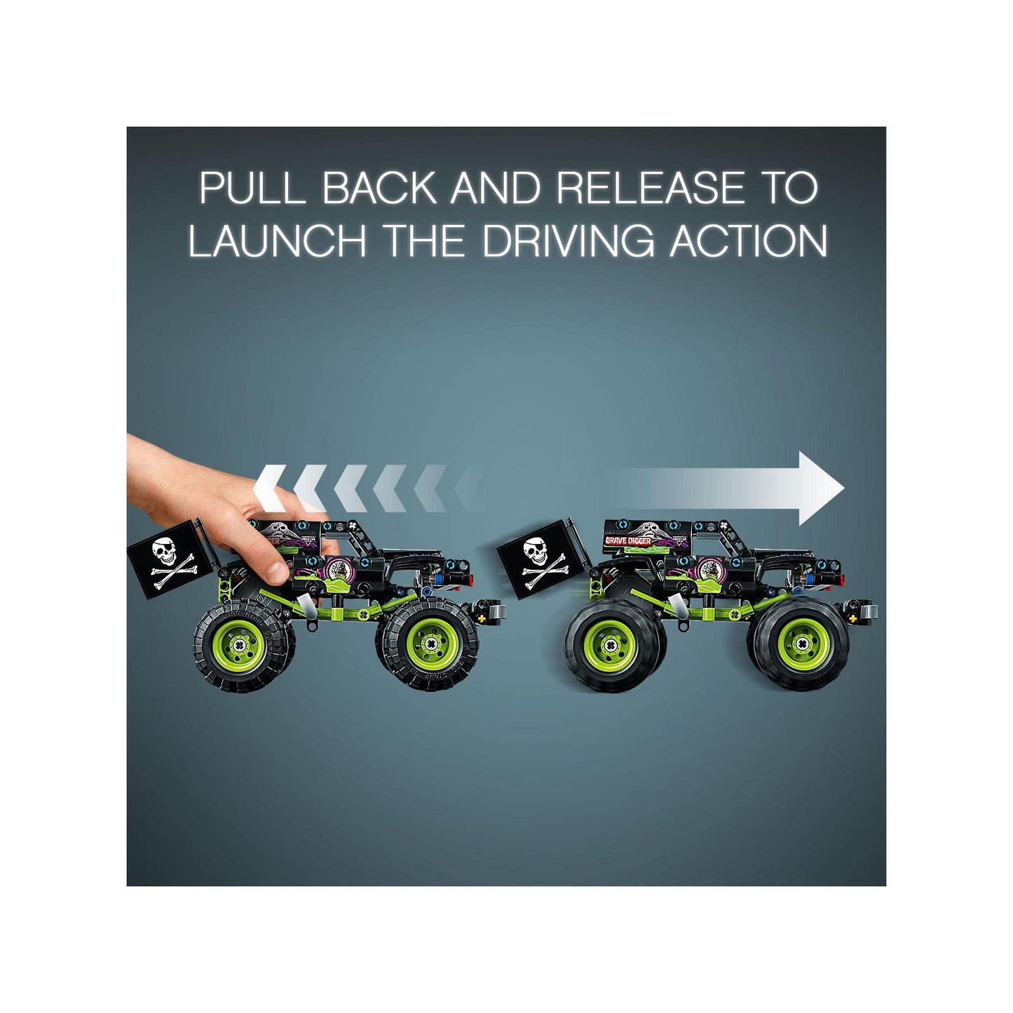 LEGO 42118 Technic Monster Jam Grave Digger Truck Toy Amazon