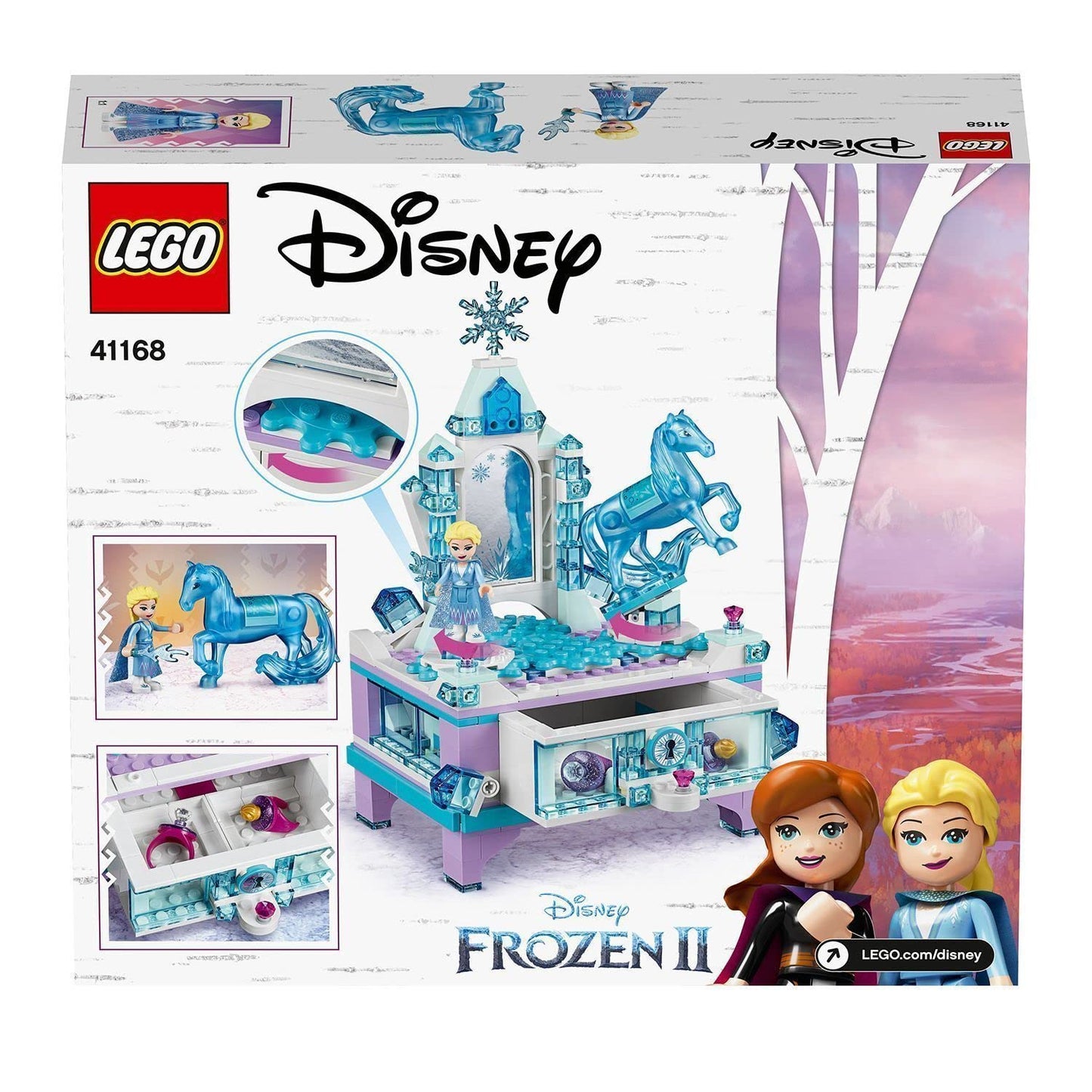 LEGO l Disney Frozen II Elsa’s Jewelry Box Creation 41168, Playset, New 2019 Amazon