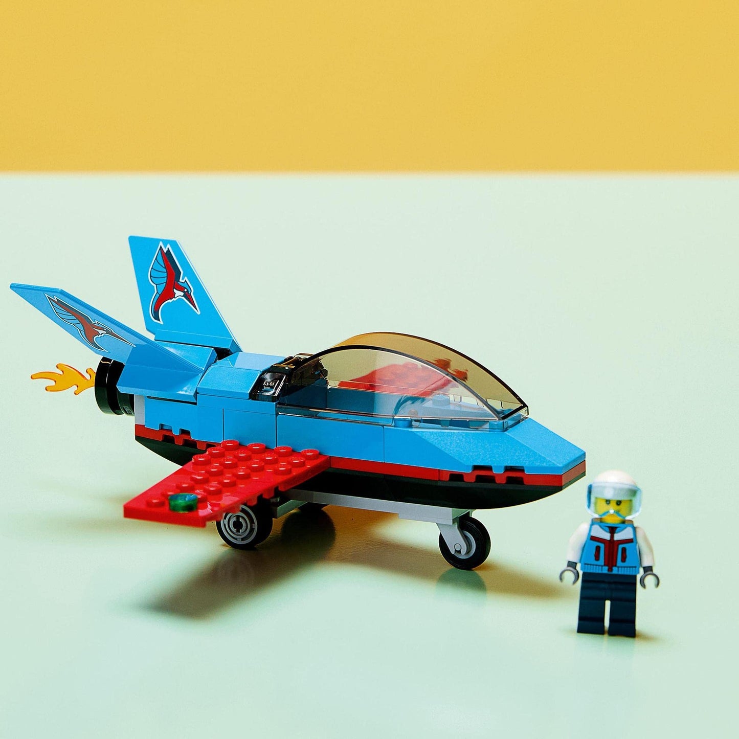 LEGO 60323 City Great Vehicles Stunt Plane Jet Aeroplane Toy Amazon