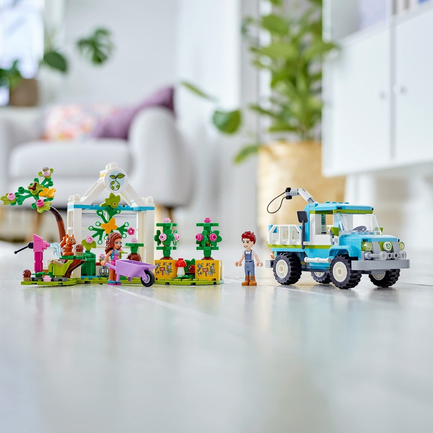 LEGO Friends Tree-Planting Vehicle 41707 Kids Building and Construction Toy, Building Toy, Role Play Toy