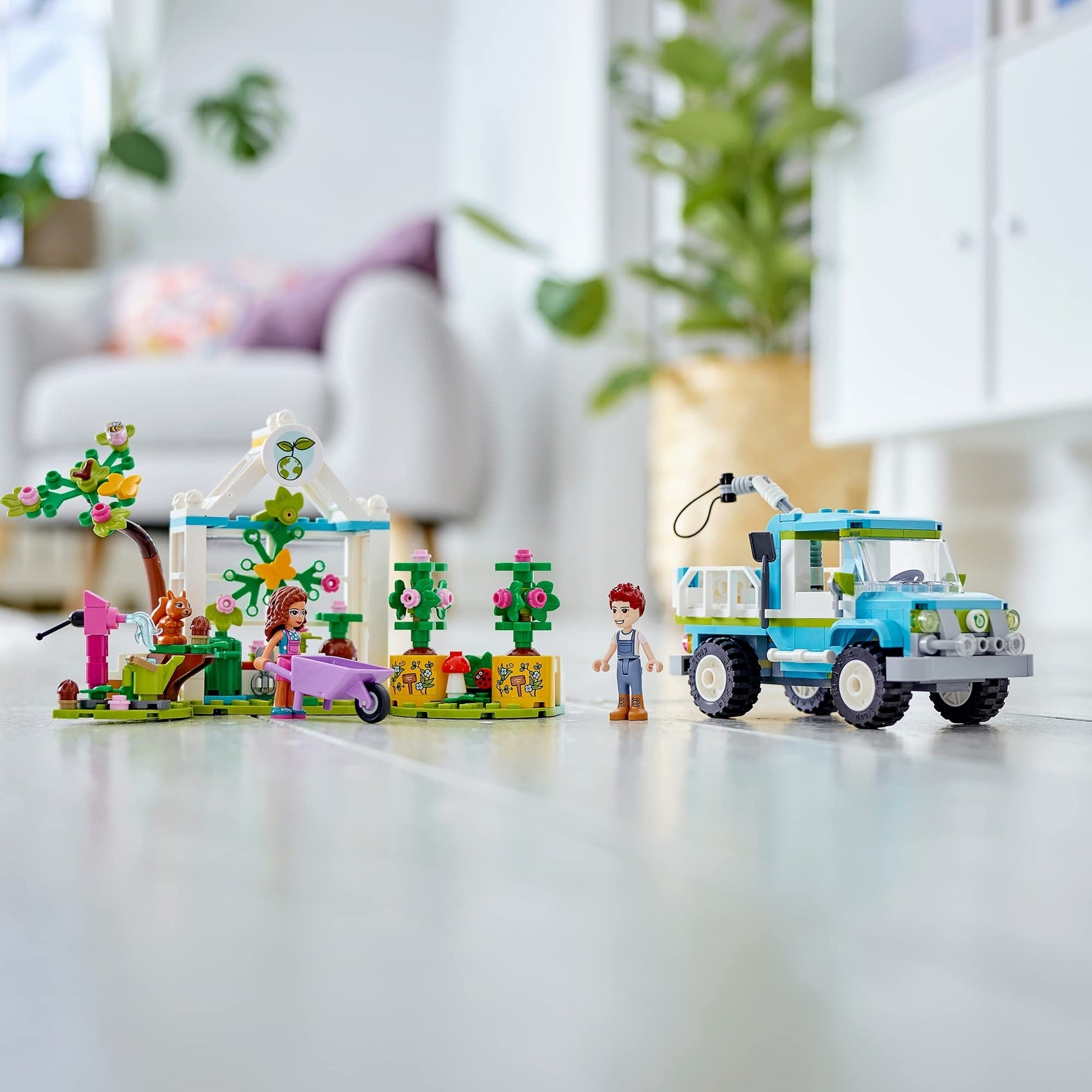 LEGO Friends Tree-Planting Vehicle 41707 Kids Building and Construction Toy, Building Toy, Role Play Toy Amazon