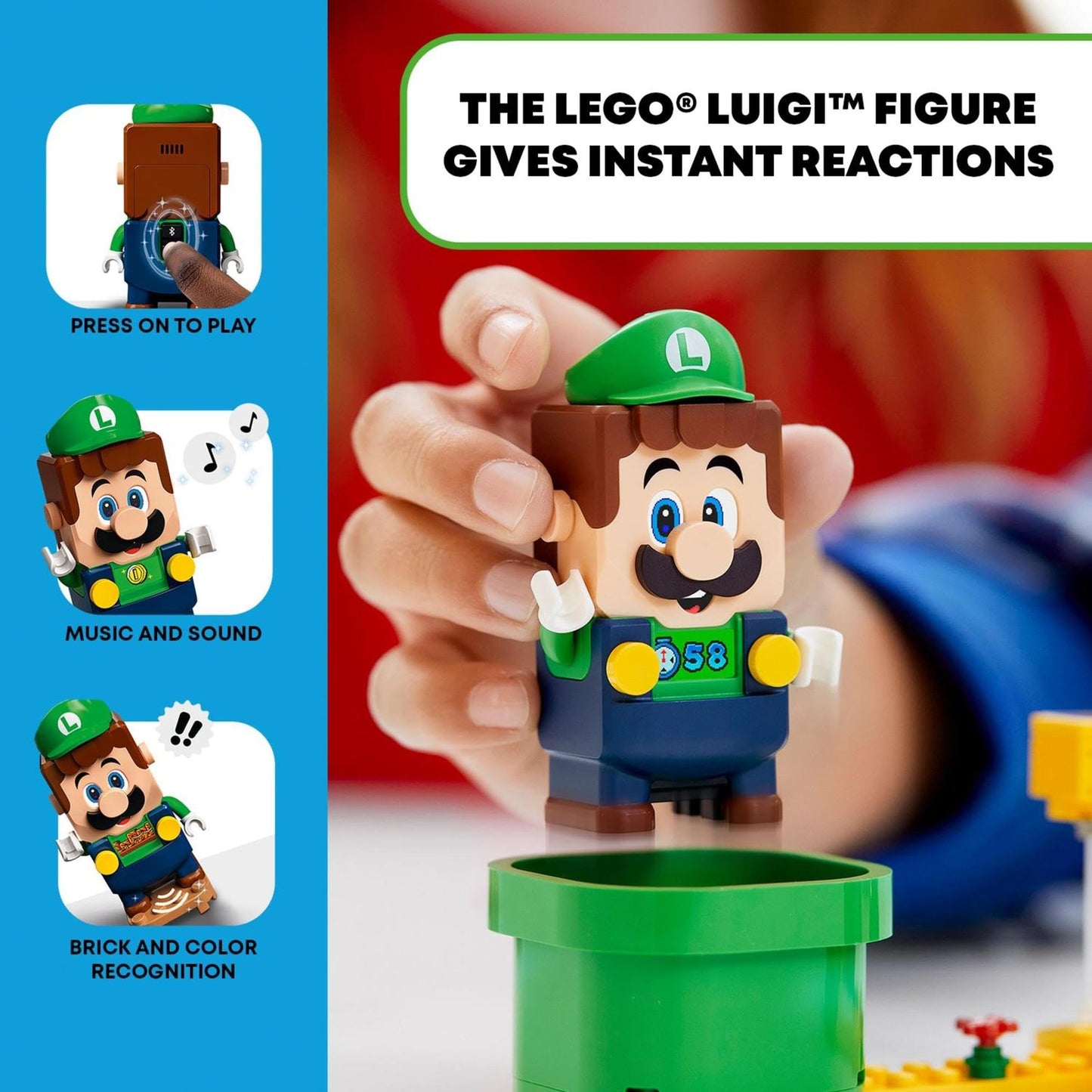 LEGO 71387 Super Mario Adventures with Luigi Starter Course Amazon