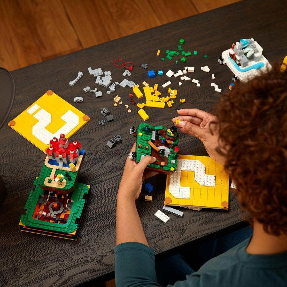 LEGO Super Mario Fragezeichen-Block aus Super Mario 64 71395 Brick Island