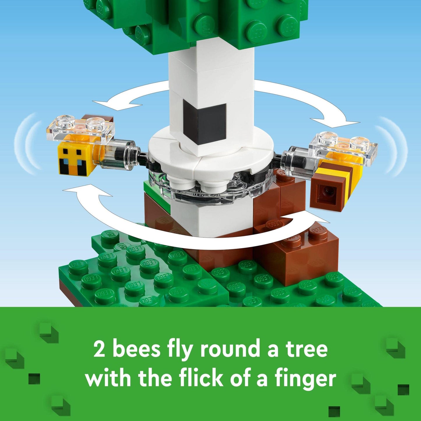 LEGO Minecraft The Bee Cottage 21241 Building Toy Set; Fun Honey Farm and Beehive; for Kids Aged 8+ Amazon