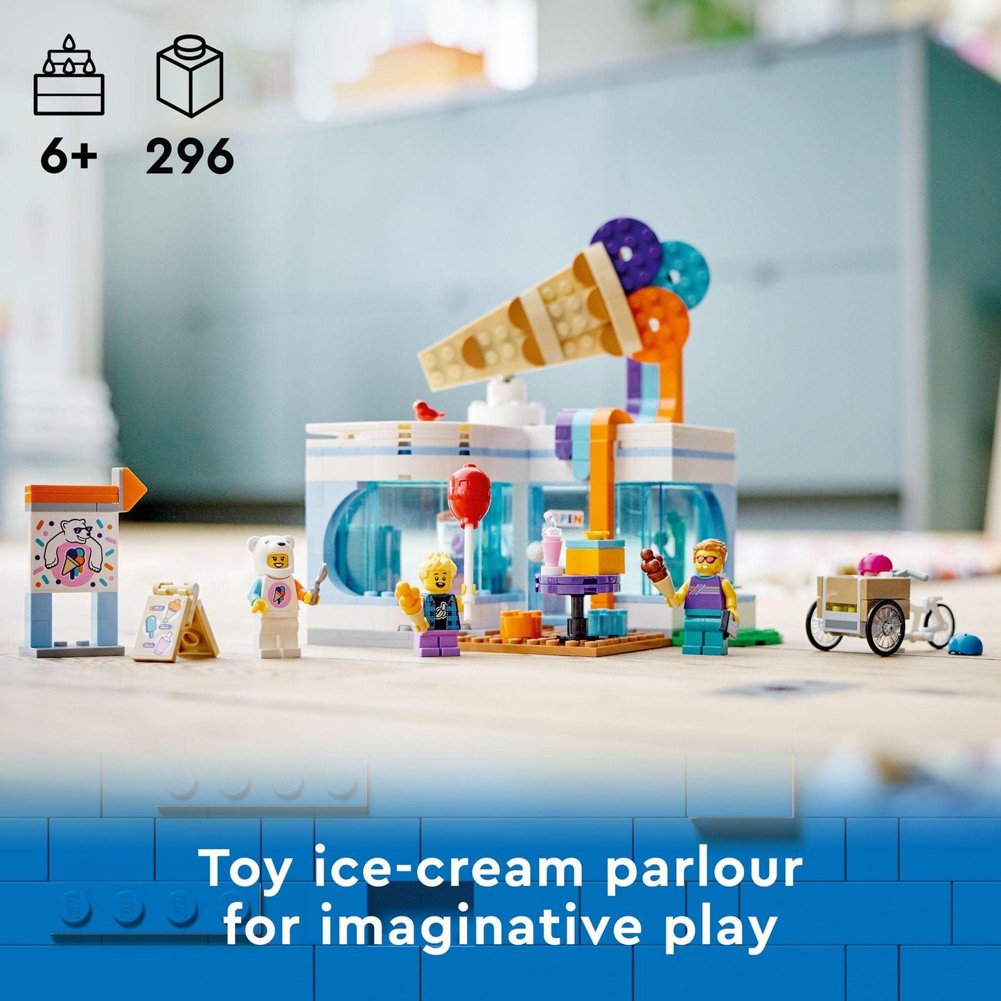 LEGO® City Ice-Cream Shop 60363 Building Toy Set Amazon