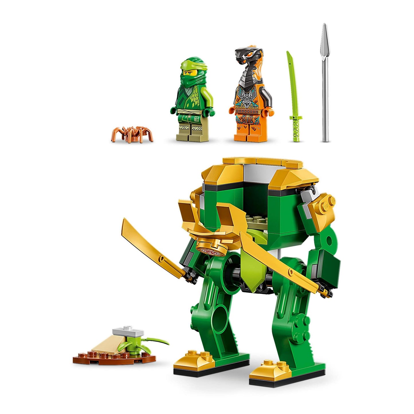 LEGO NINJAGO Lloyd’s Ninja Mech Beginner LEGO Set Building 71757 Amazon