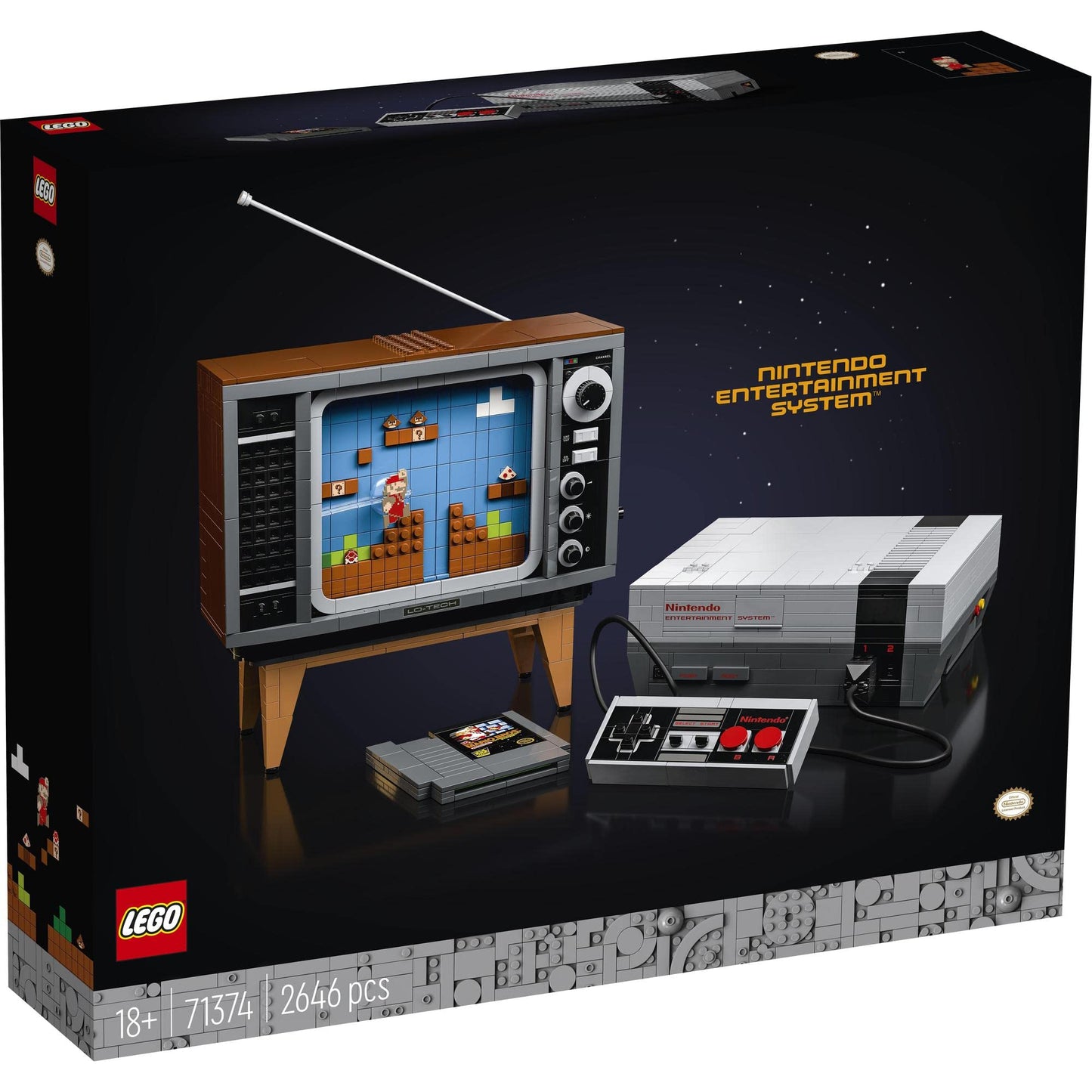 LEGO Super Mario Nintendo Entertainment System 71374 Brick Island