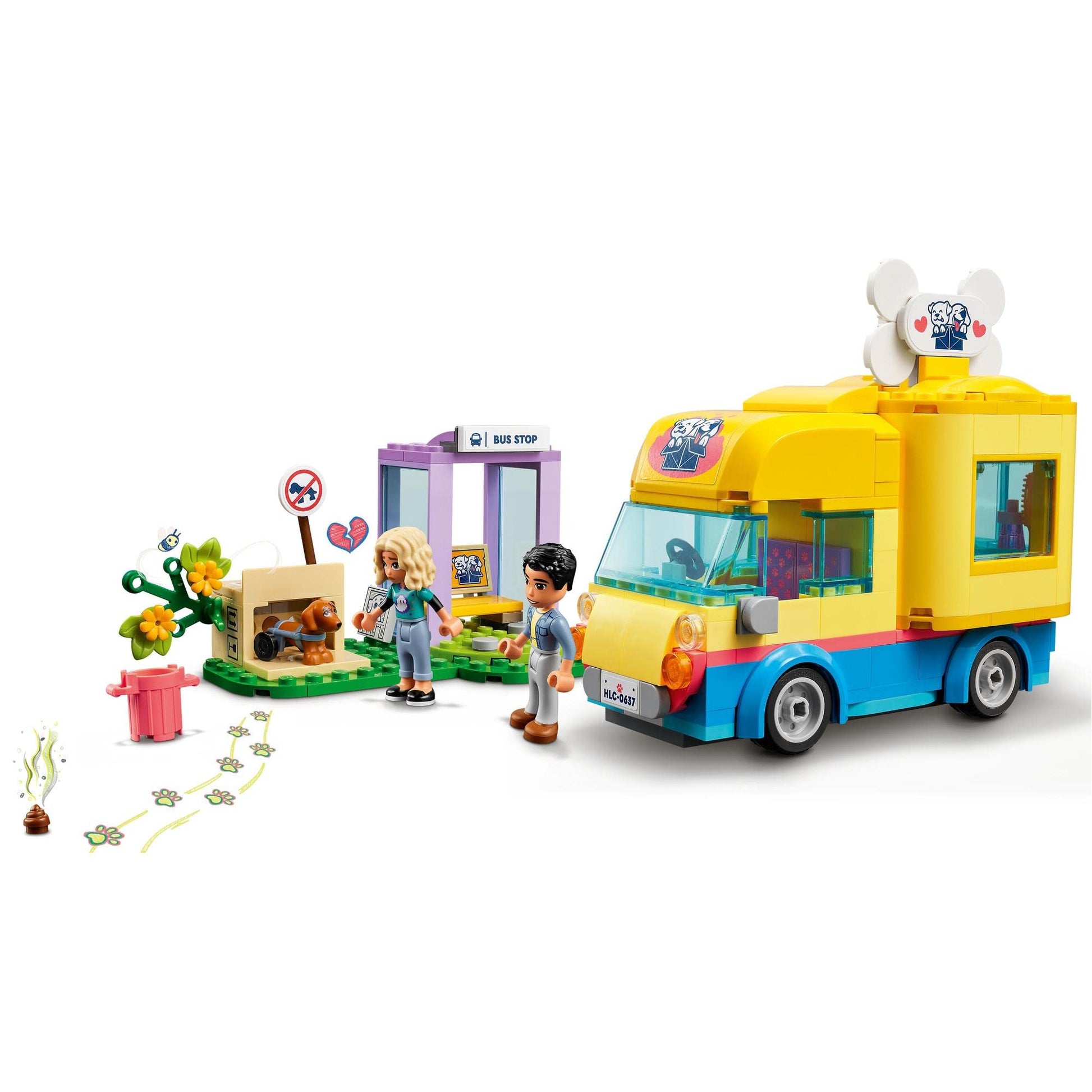 LEGO Friends Dog Rescue Van 41741 Amazon