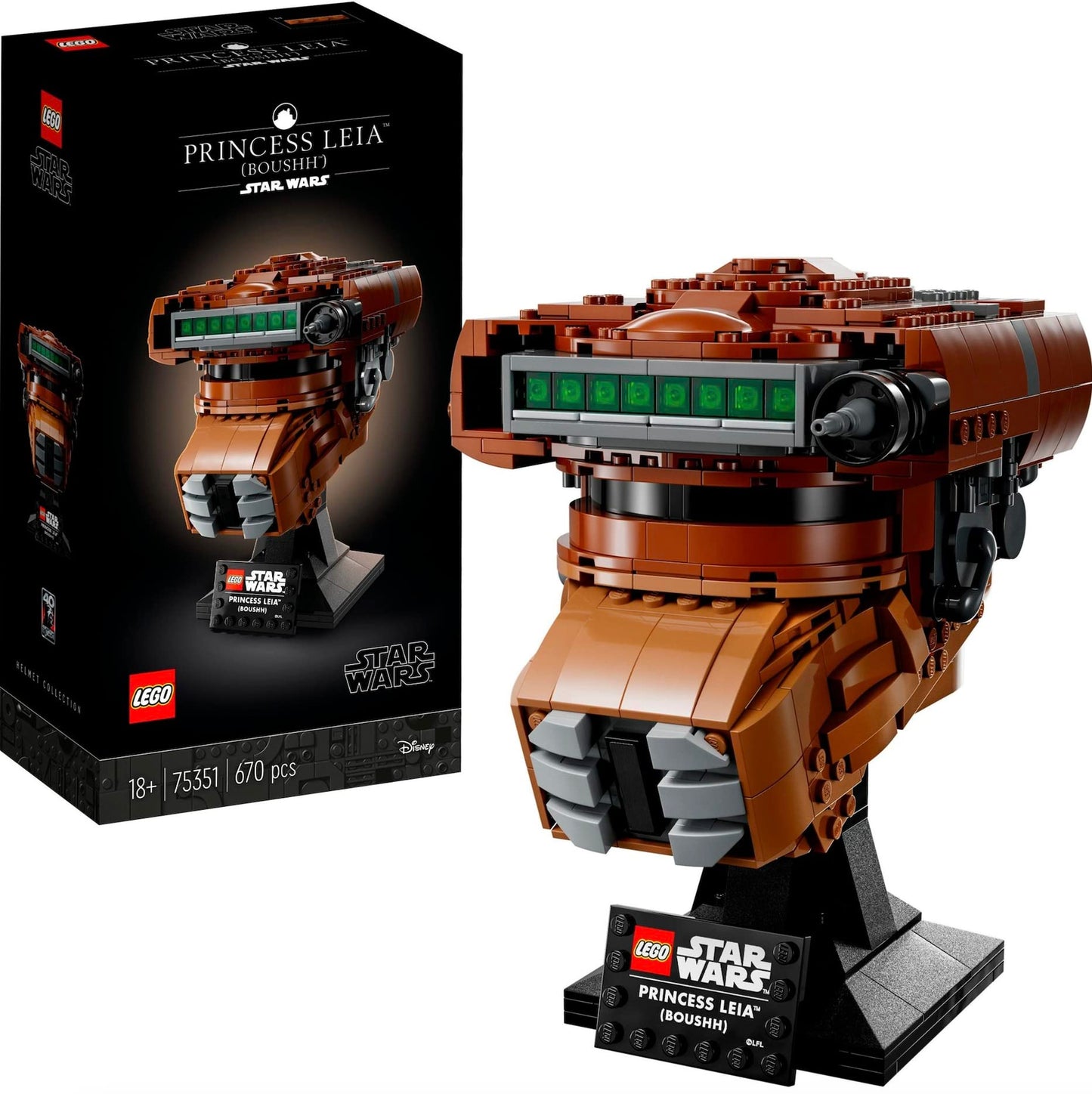 Lego Star Wars Princess Leia™ (Boushh™) Helmet 75351