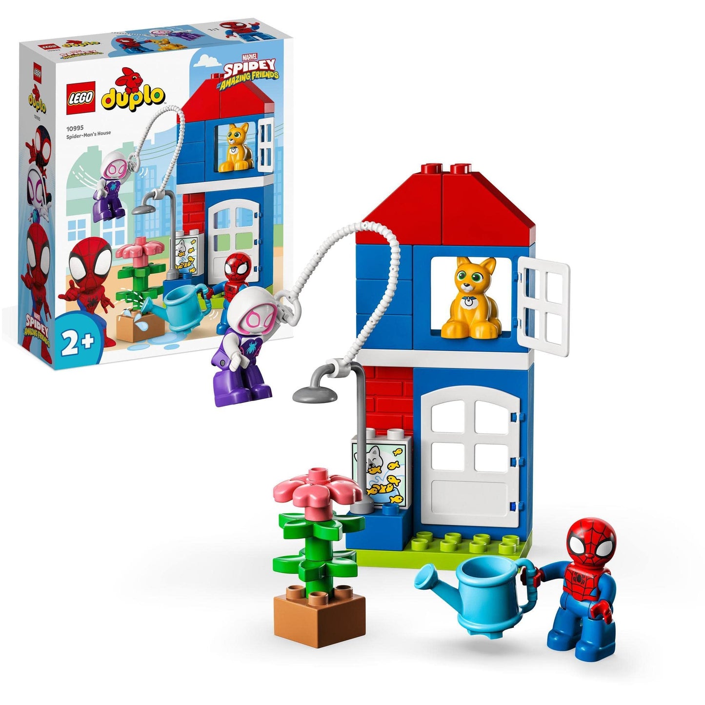 LEGO® DUPLO® Marvel Super Heroes Spider-Man’s House 10995 Building Toy Amazon