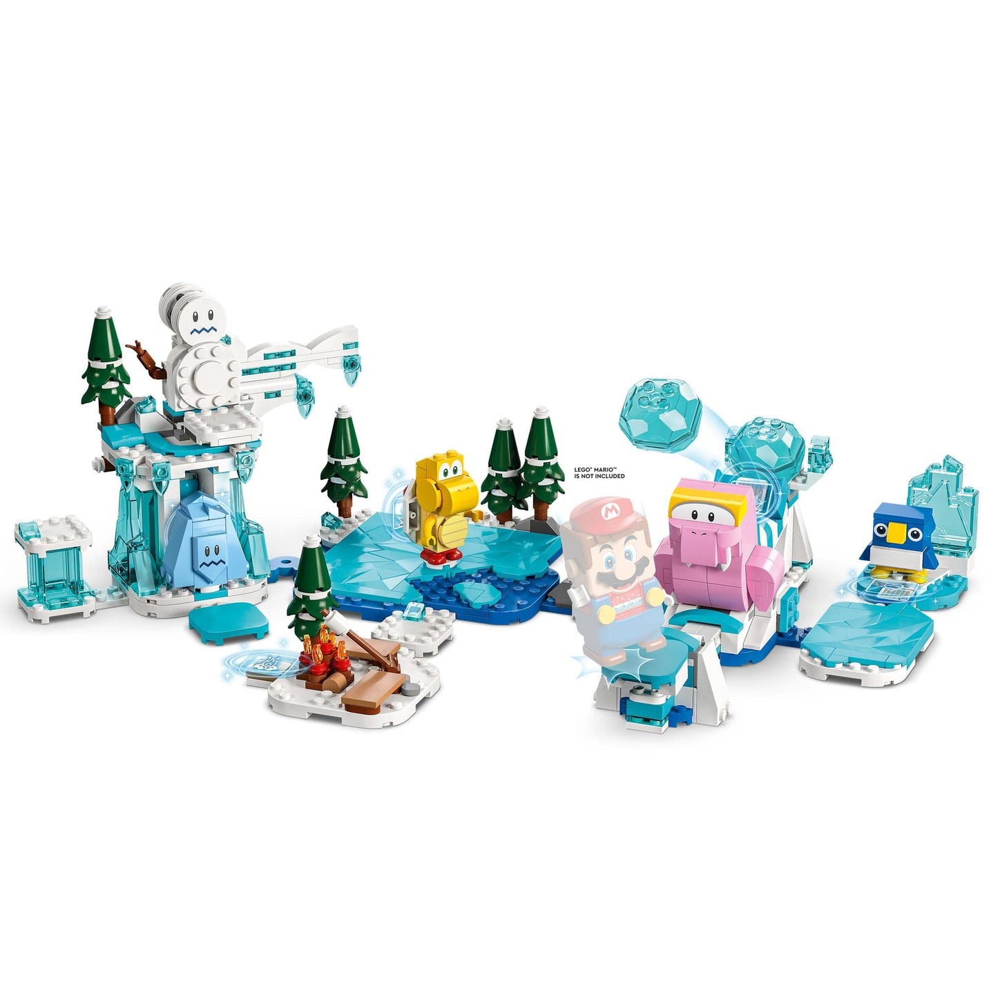 LEGO Super Mario Fliprus Snow Adventure Expansion Set 71417 Collectible Building Toy Amazon