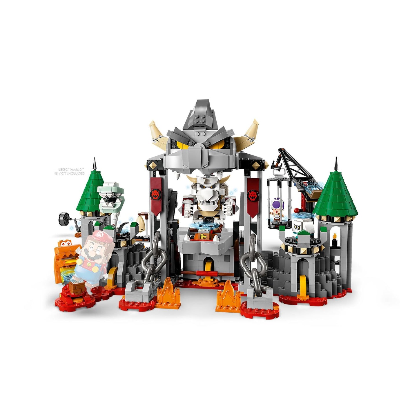 LEGO Super Mario Dry Bowser Castle Battle Expansion Set 71423 Building Toy Amazon