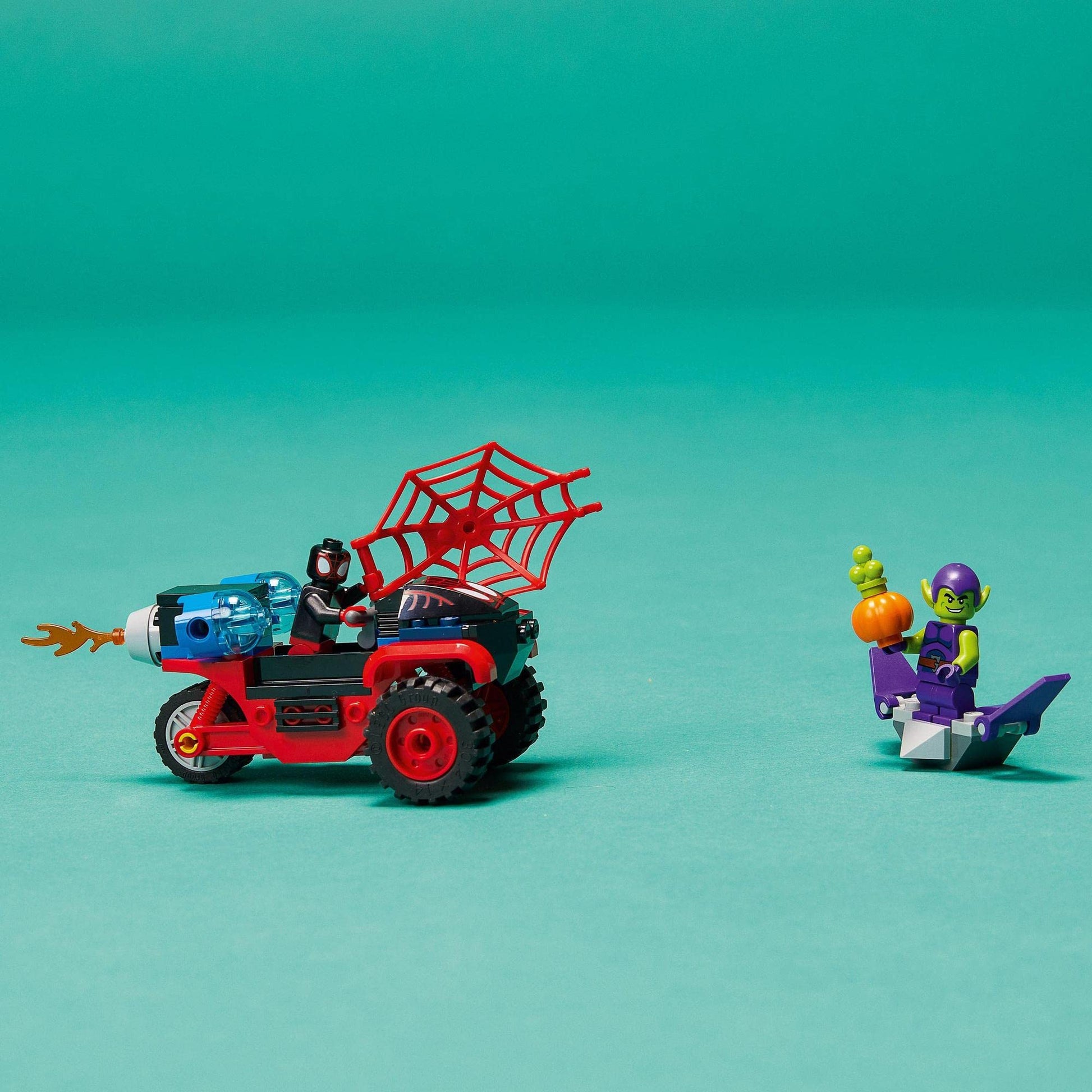 LEGO® Spidey Miles Morales: Spider-Man’s Techno Trike 10781 Building Kit Amazon