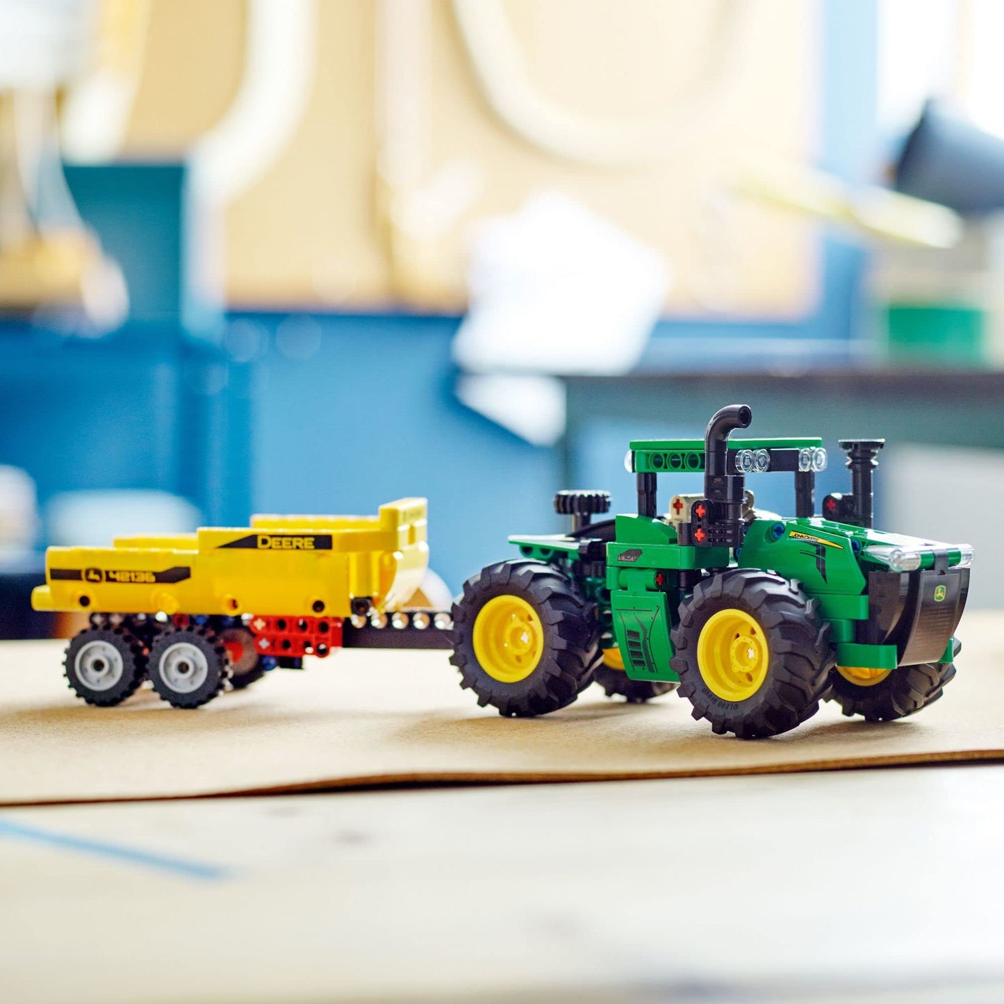 LEGO Technic John Deere 9620R 4WD Tractor 42136 Model Building B Brick Island