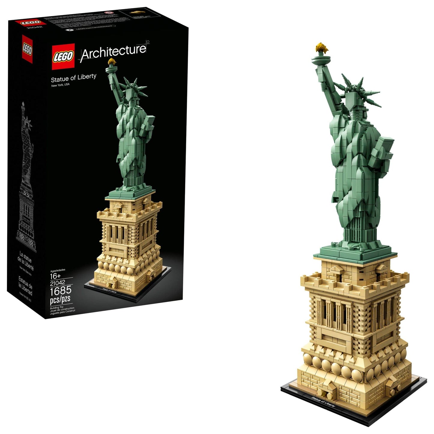 LEGO Architecture - Statue of Liberty 21042 Brick Island