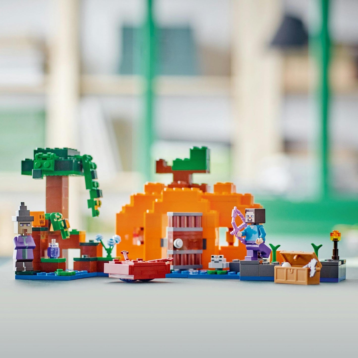 LEGO Minecraft The Pumpkin Farm 21248 Amazon