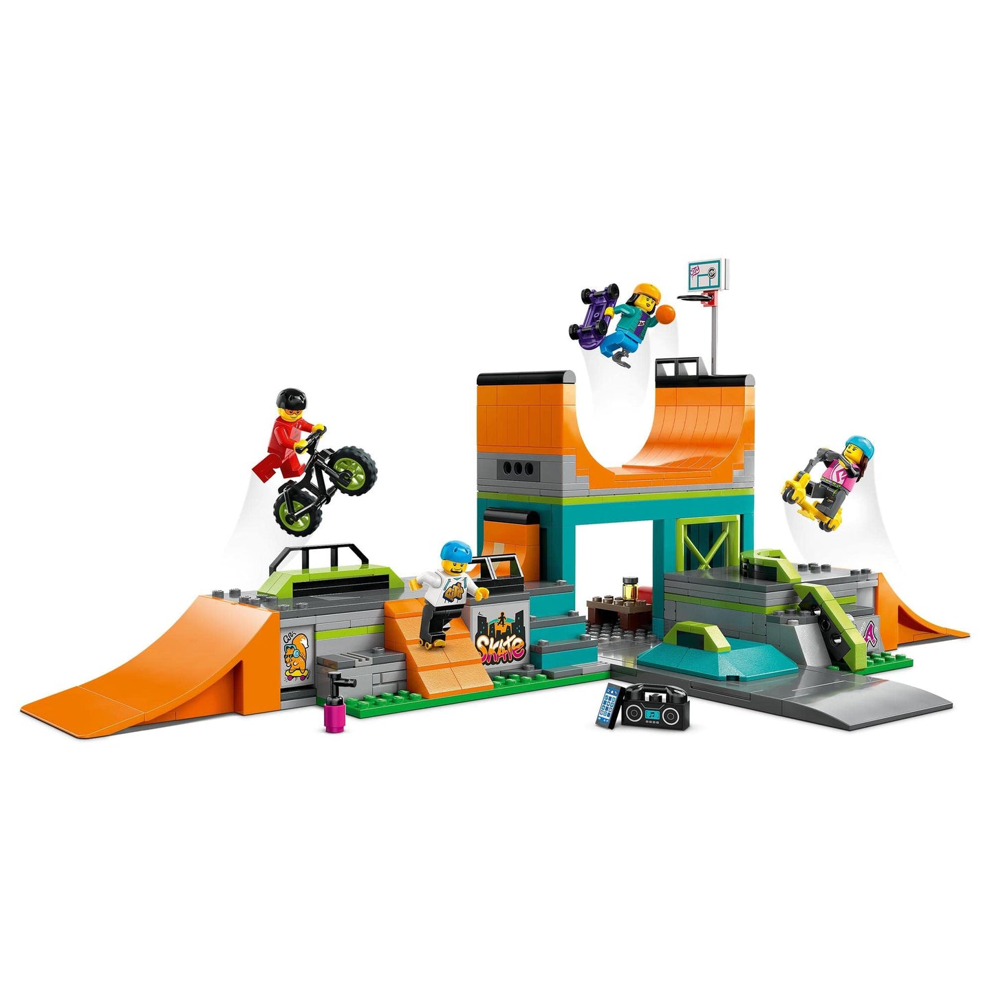 LEGO® City Street Skate Park 60364 Building Toy Amazon