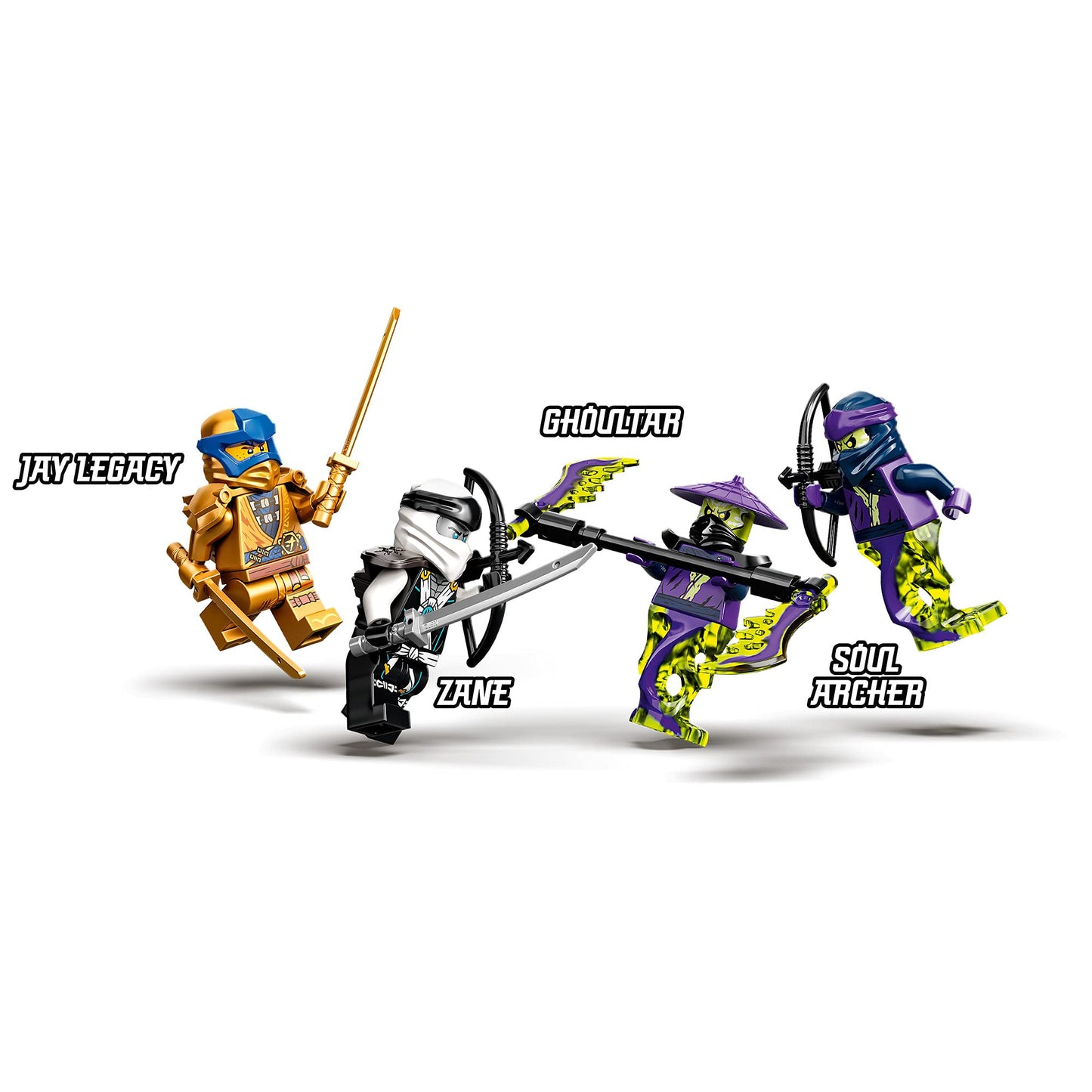 LEGO 71738 NINJAGO Legacy Zane’s Titan Mech Battle Ninja Building Set