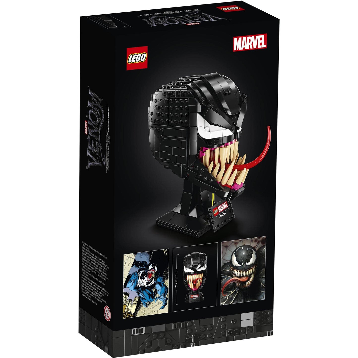 LEGO 76187 Marvel Super Heroes Spider-Man Venom Mask Brick Island