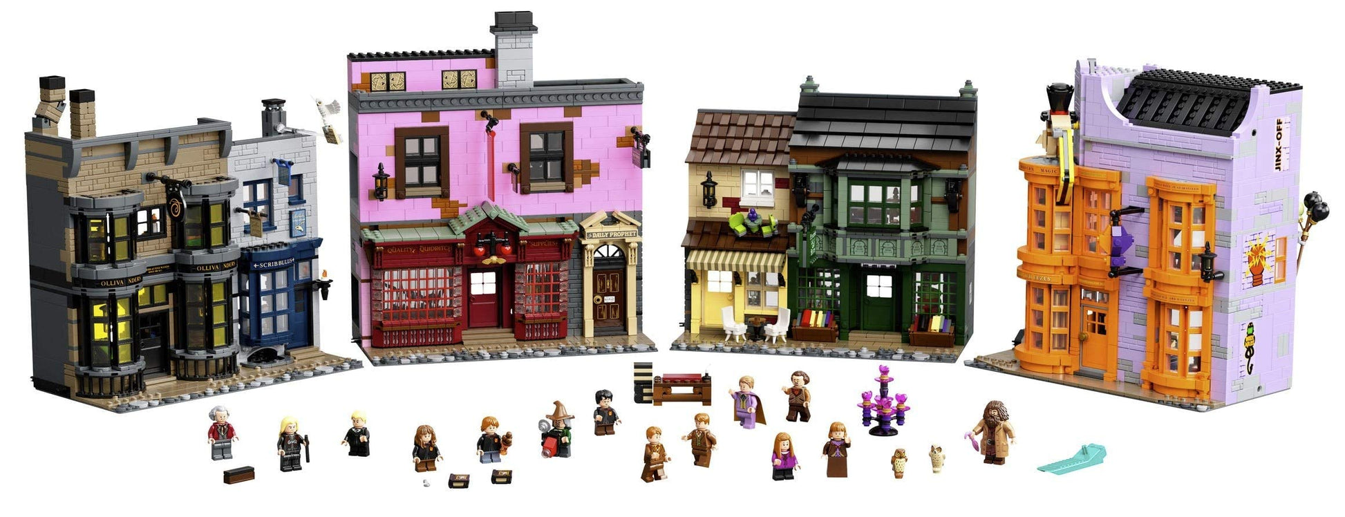 LEGO Harry Potter Diagon Alley 75978 Amazon