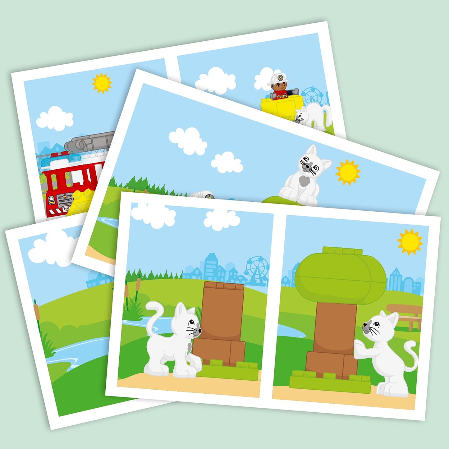 LEGO DUPLO Rescue Fire Engine 10969 Building Toy Amazon