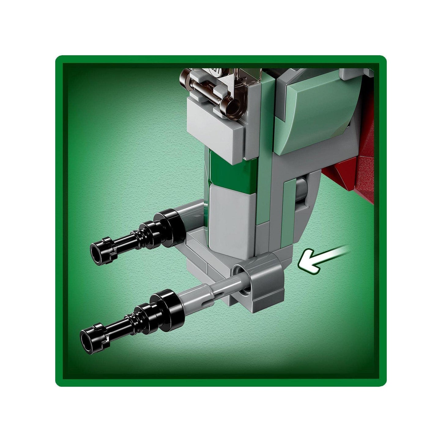 LEGO Star Wars Boba Fett's Starship Microfighter 75344 Amazon