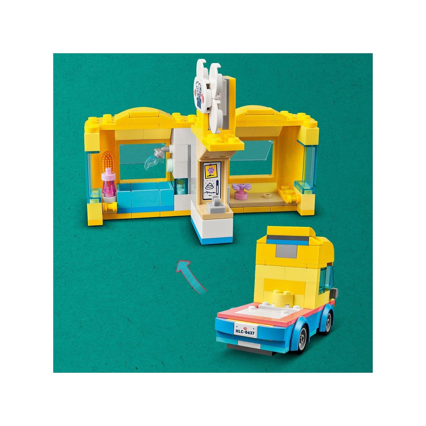 LEGO Friends Dog Rescue Van 41741 Amazon