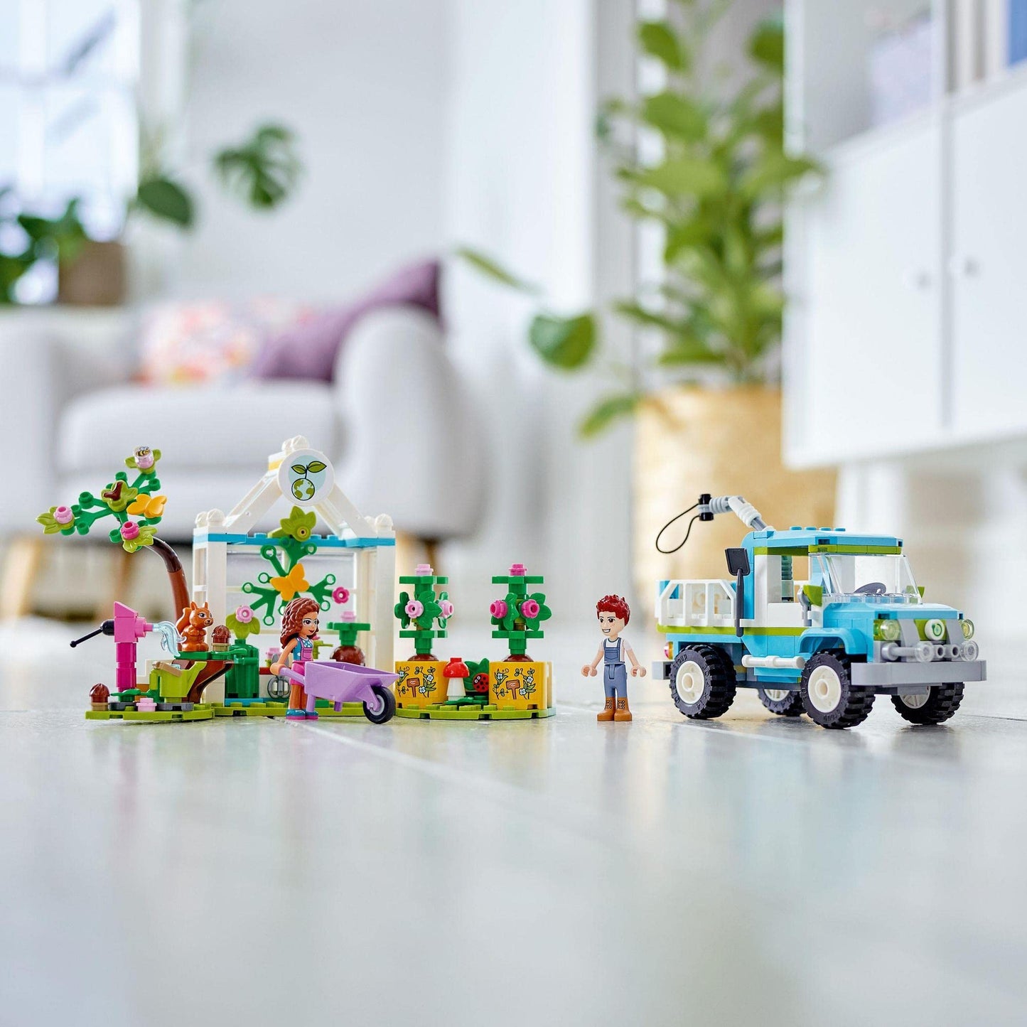 LEGO Friends Tree-Planting Vehicle 41707 Kids Building and Construction Toy, Building Toy, Role Play Toy