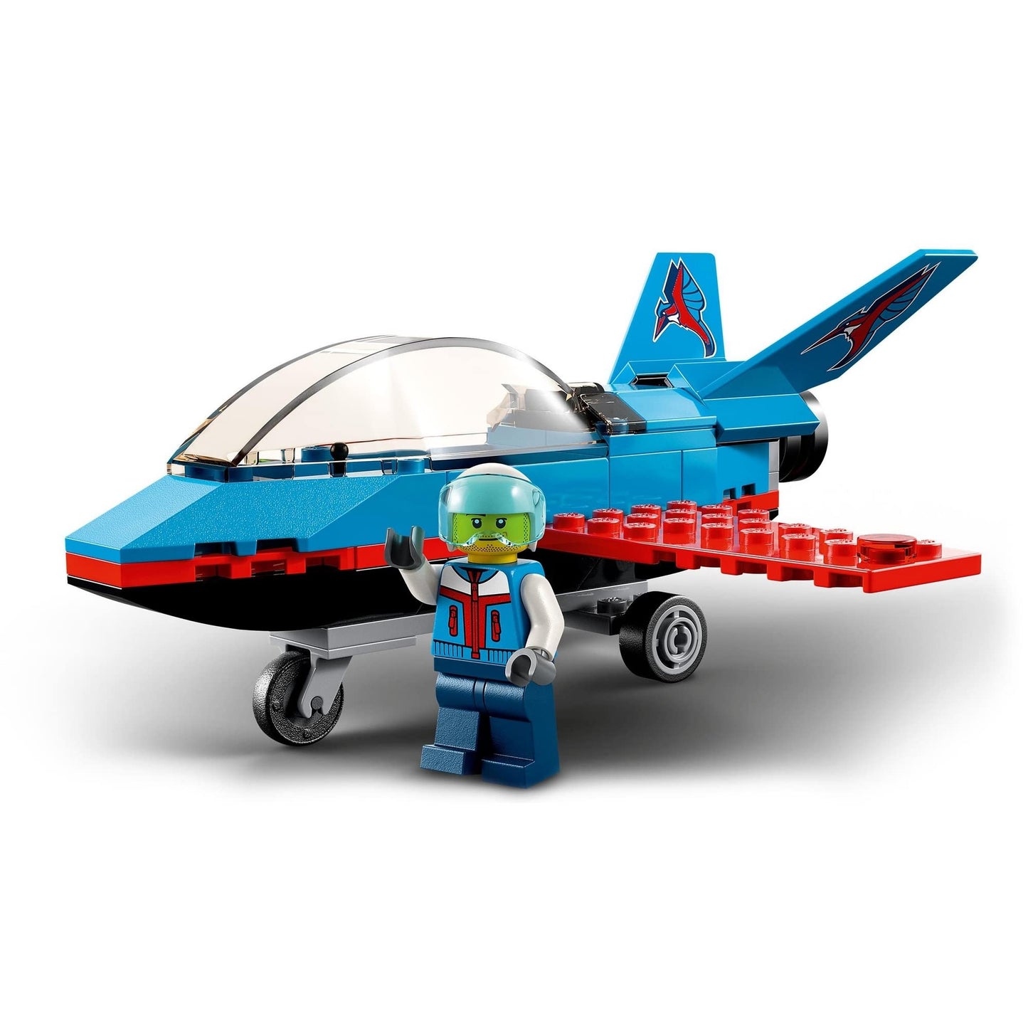 LEGO 60323 City Great Vehicles Stunt Plane Jet Aeroplane Toy Amazon