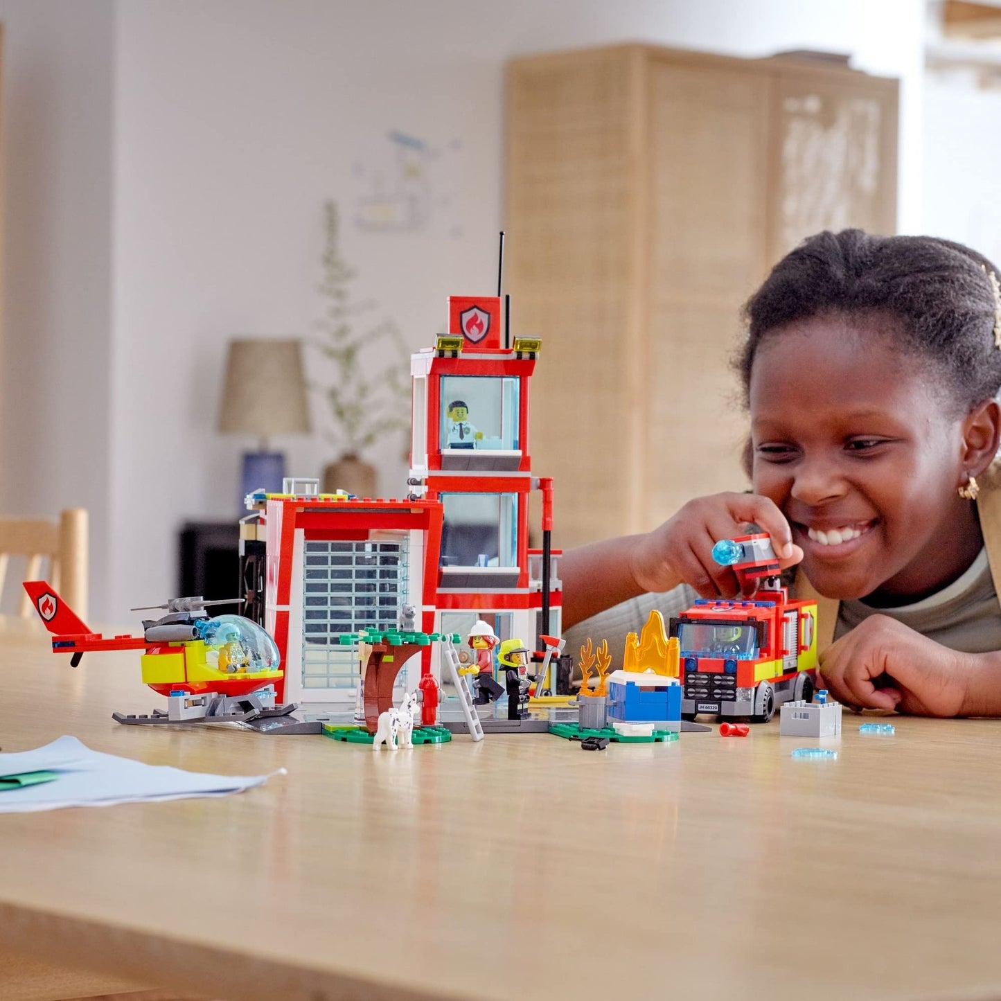 LEGO City Fire Station 60320 Kids Building & Construction Toys