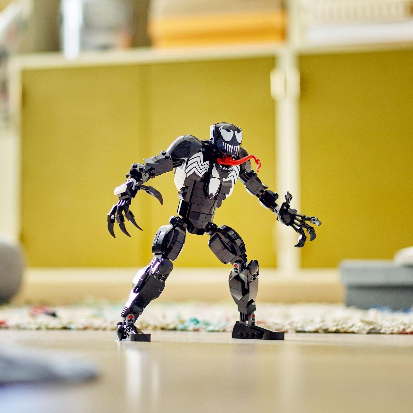 LEGO Marvel Venom Figure, Fully Articulated Super Villain Action Toy 76230