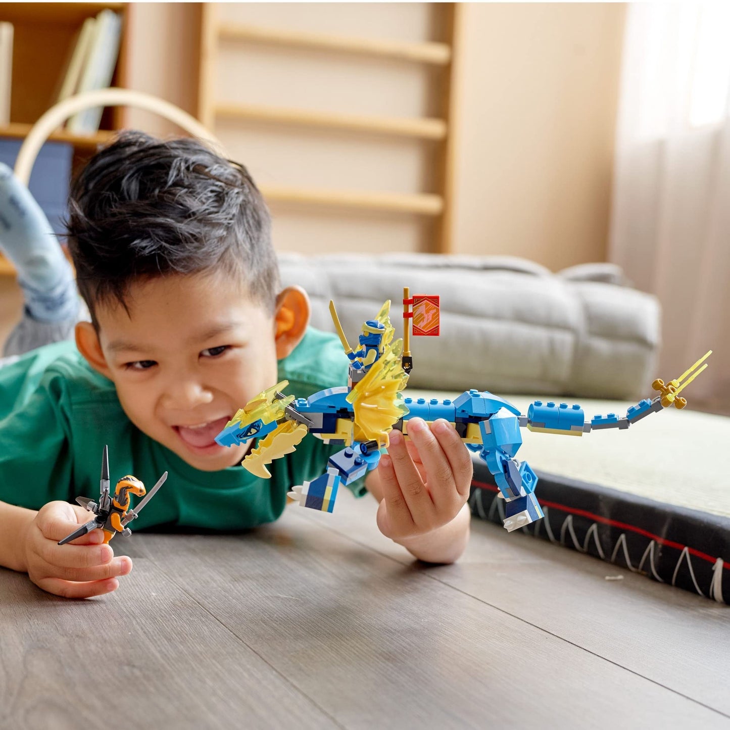 LEGO NINJAGO Jay’s Thunder Dragon EVO Building Kit 71760