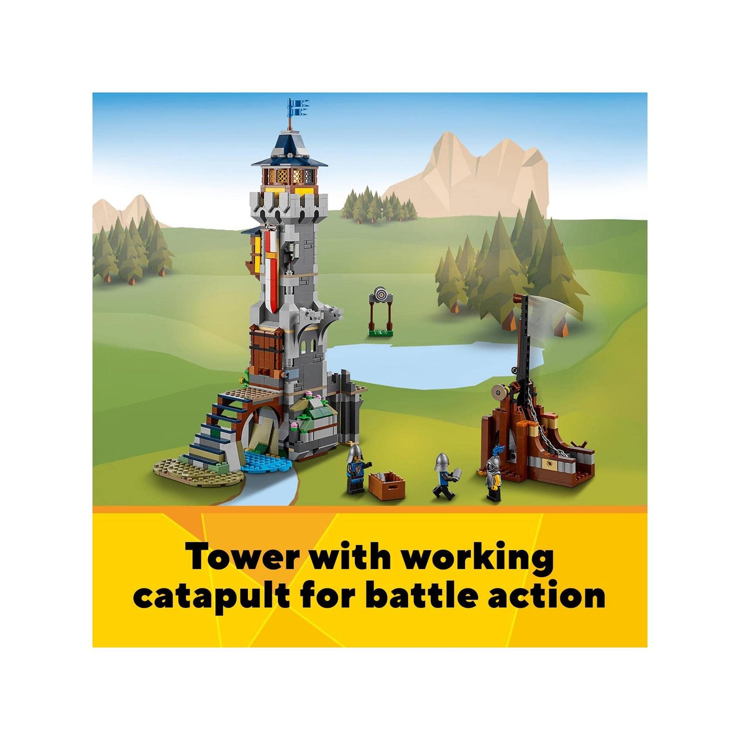 LEGO® Creator 3in1 Medieval Castle 31120 Building Kit