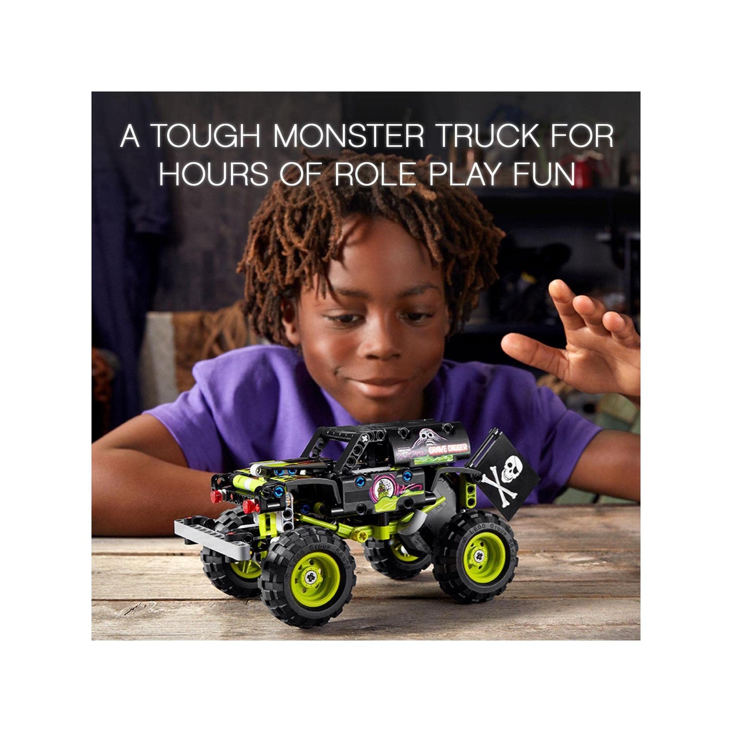 LEGO 42118 Technic Monster Jam Grave Digger Truck Toy Amazon