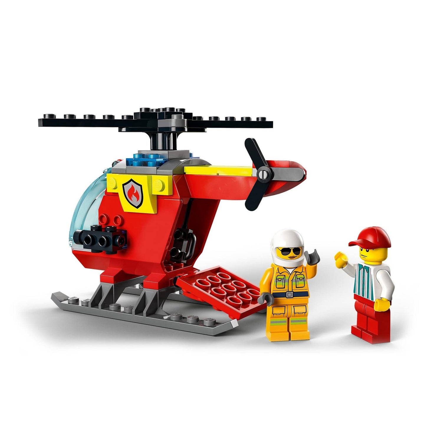 LEGO 60318 City Fire Helicopter Toy Amazon