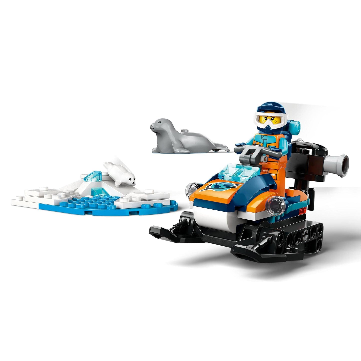 LEGO® City Arctic Explorer Snowmobile 60376 Building Toy Amazon