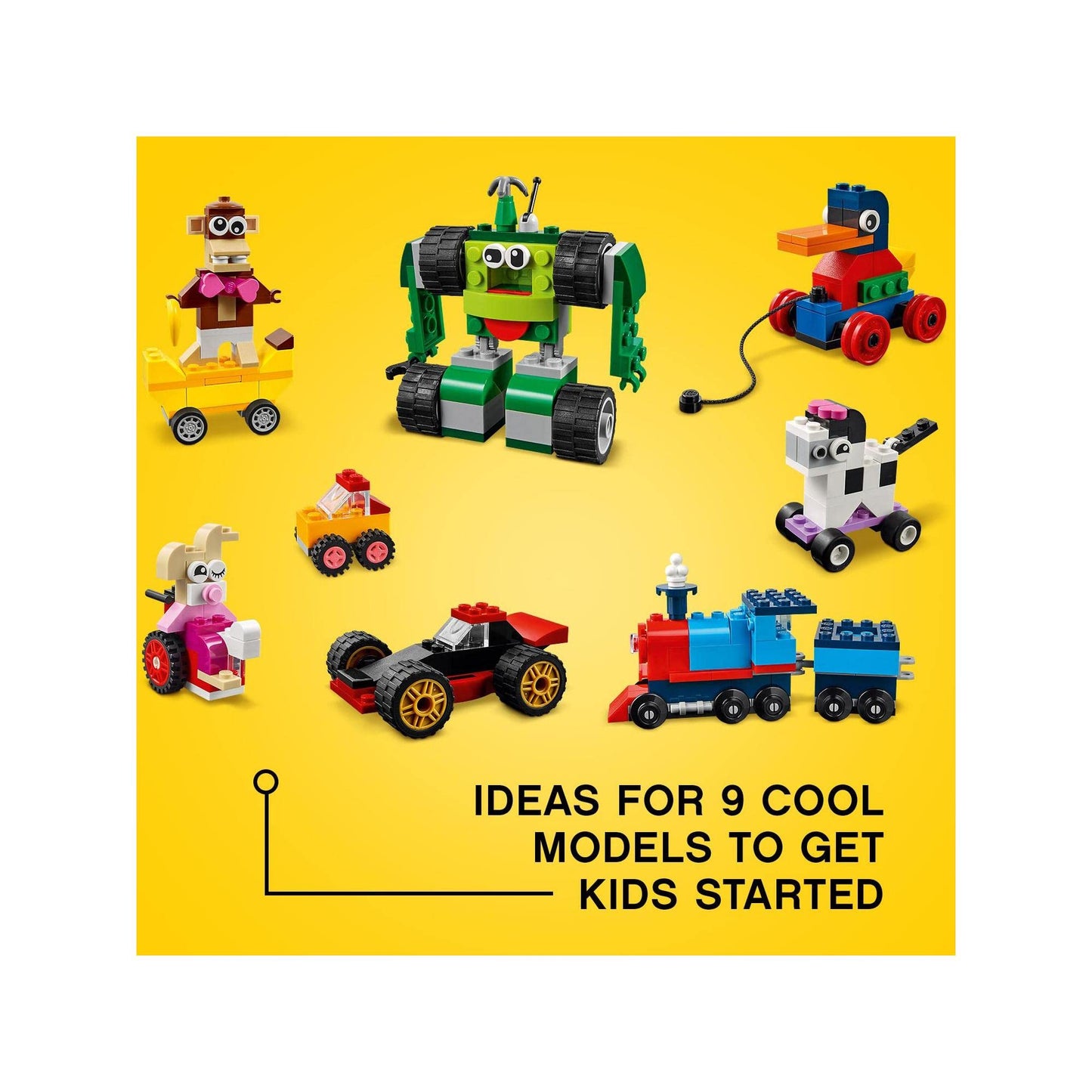 LEGO Classic Bricks and Wheels 11014 Building Set Amazon